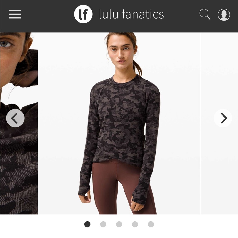 NWOT Women’s Lululemon long sleeve